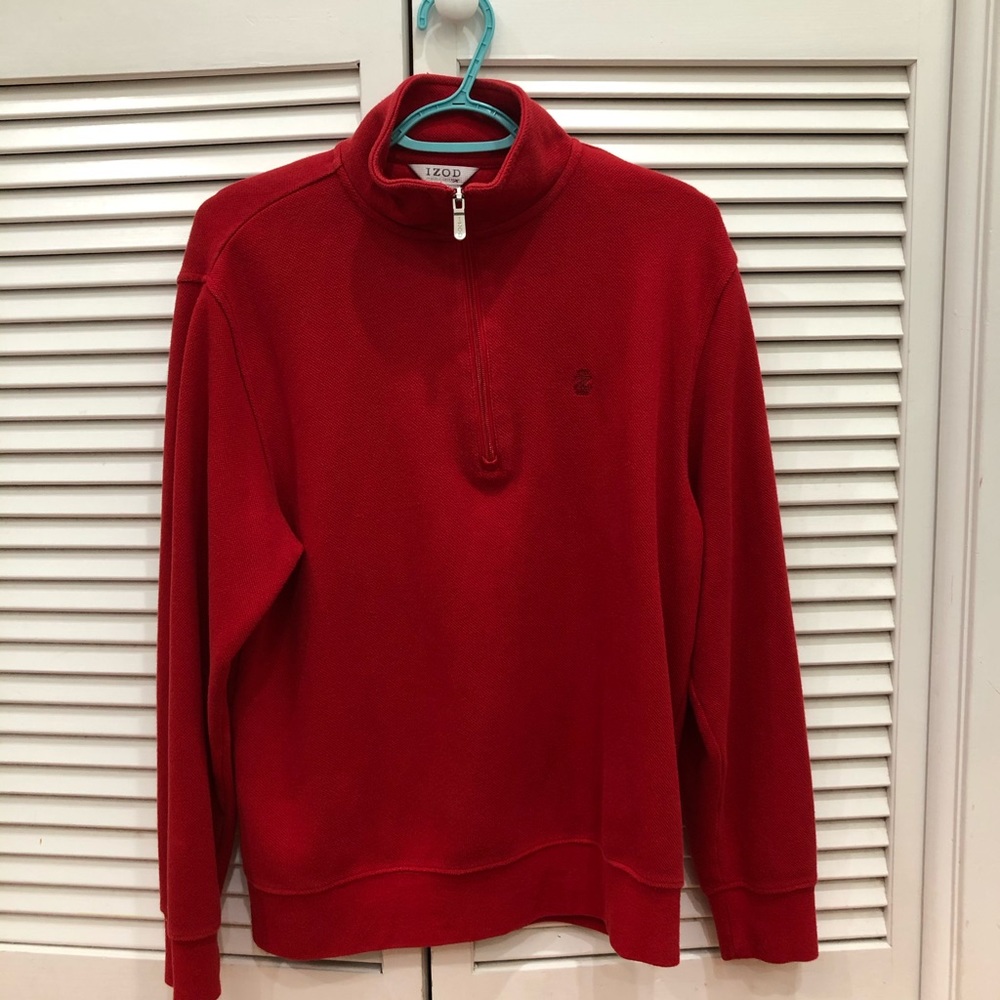 Izod quarter zip sweater